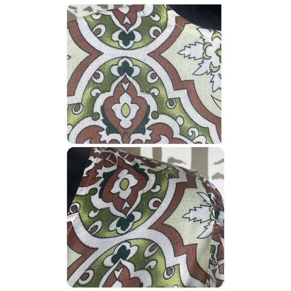 Soft Surroundings Zia Maxi Dress Medallion Print NEW Petite L - Picture 7 of 14